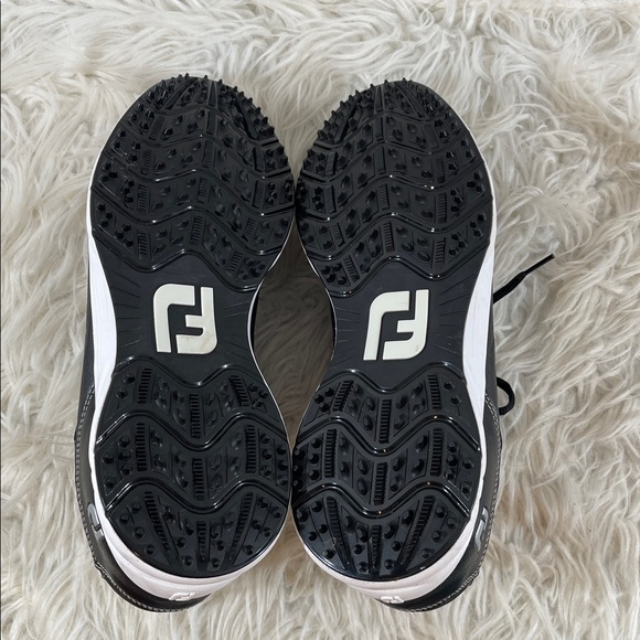 FootJoy Mens Arc SL Spikeless Golf Shoes 59702 Black White Size 10.5 M - Picture 9 of 10